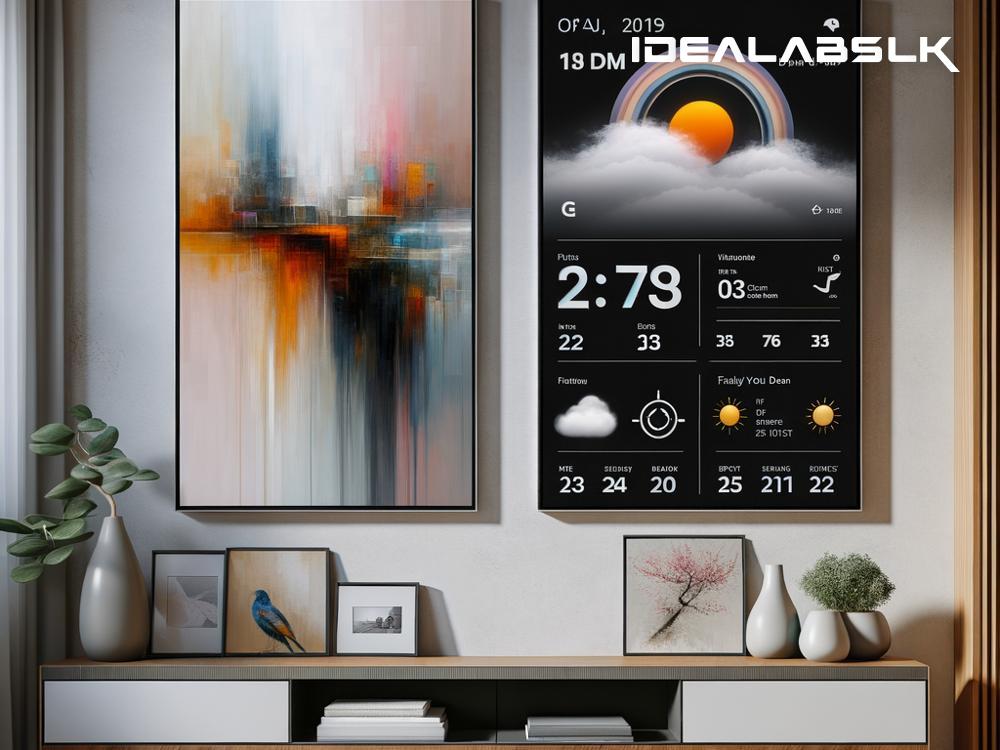 2024's Best Smart Displays: Lenovo Smart Frame vs. Amazon Echo Show 15