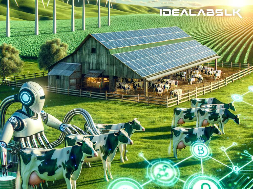 AI and Blockchain for Sustainable Dairy Farming