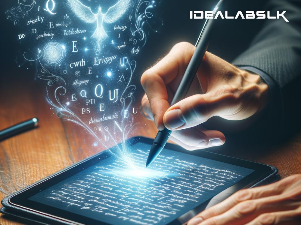 AI in Smart Notebooks for Handwriting Recognition