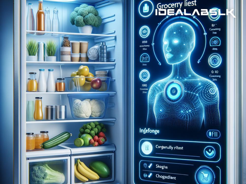 AI in Smart Refrigerators: Predicting Grocery Needs