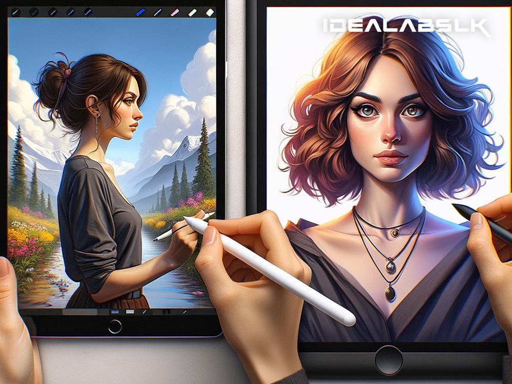 Best 2024 Tablets for Artists: iPad Pro vs. Wacom Cintiq