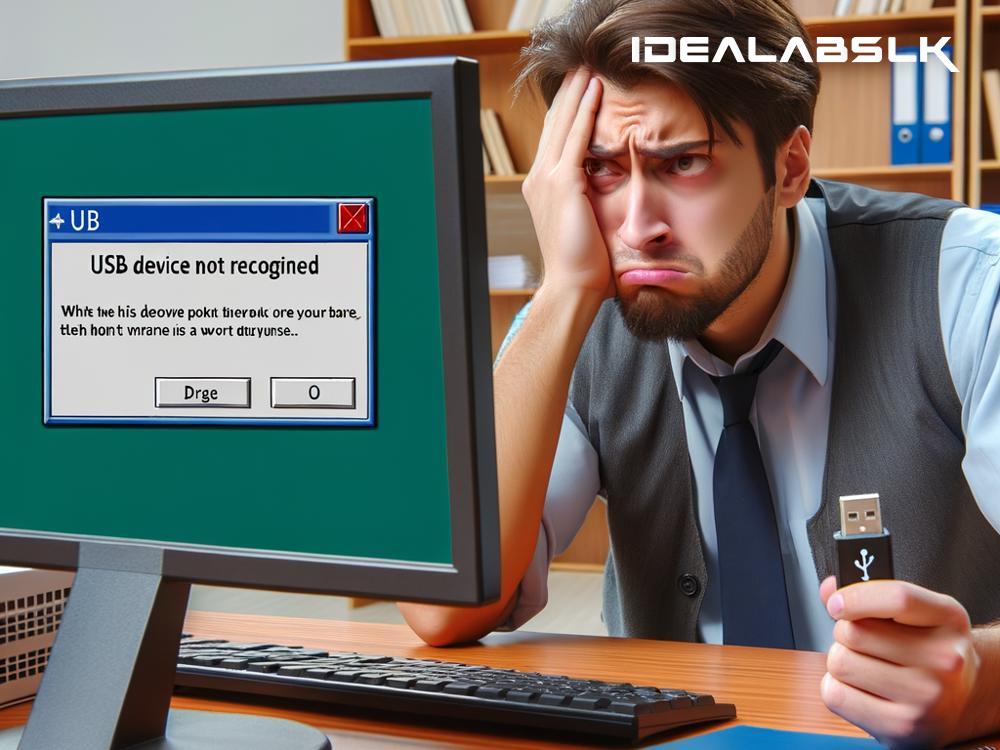 Common Fixes for 'USB Device Not Recognized' Errors
