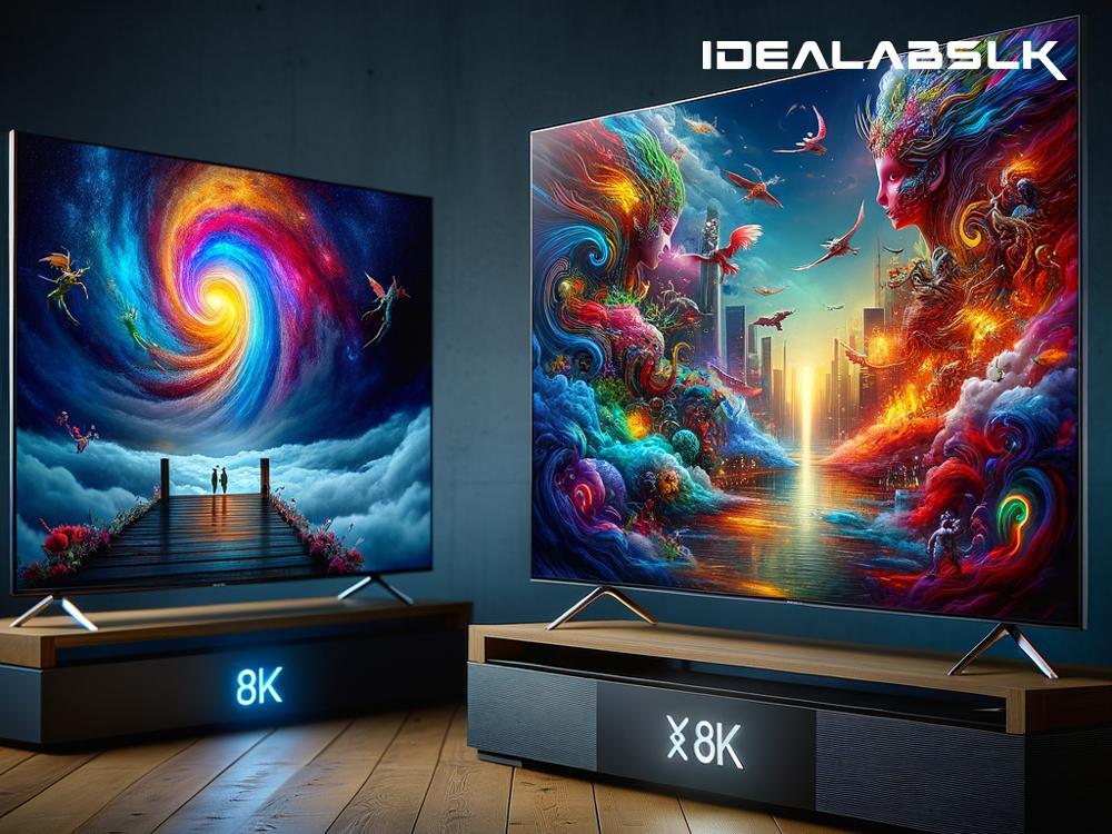 Comparison of Samsung QN95 Ultra vs. LG OLED G3 Pro in 8K TVs