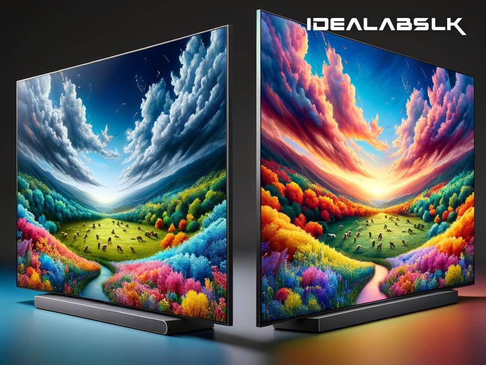 Comparison of TCL 8K QLED X915 vs. Vizio OLED TV 2024