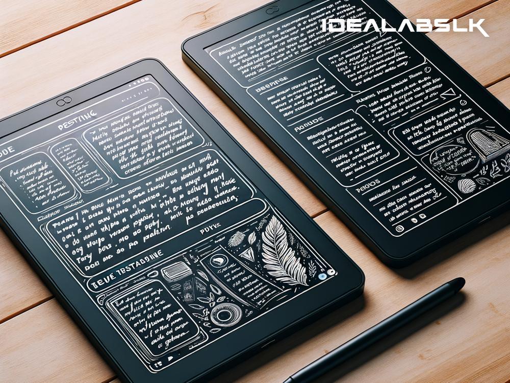 E-Ink Tablets in 2024: Remarkable 3 vs. Kindle Scribe