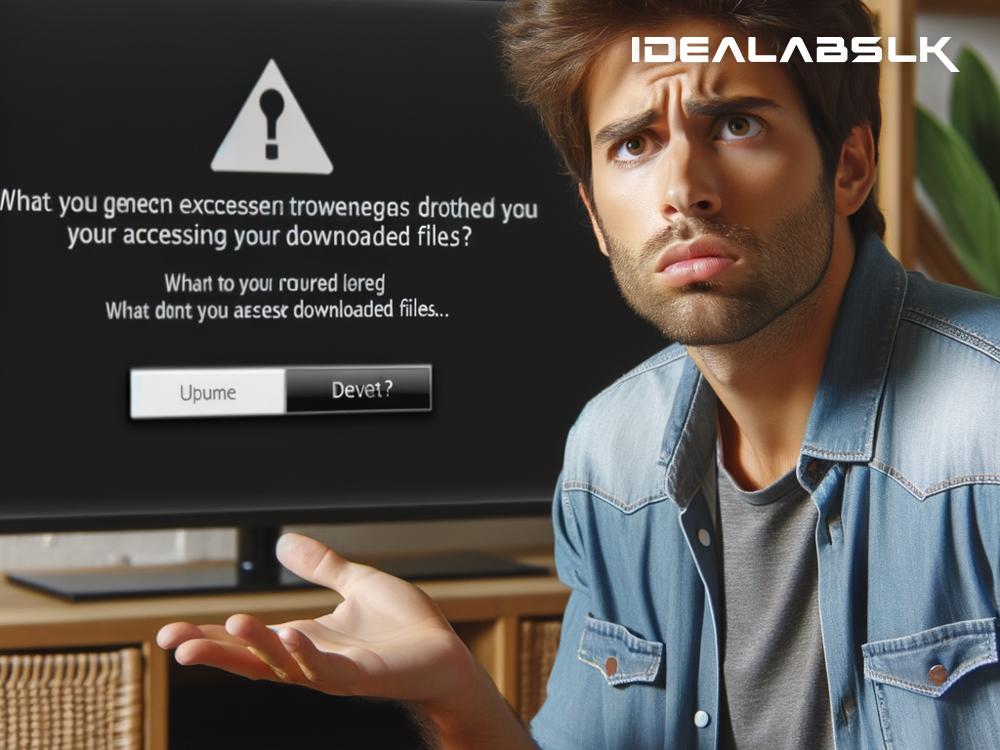 Fixing 'Cannot Access Downloaded Files on Smart TVs'