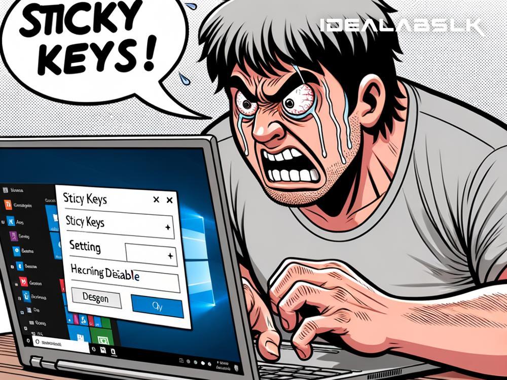 Fixing 'Cannot Disable Sticky Keys' on Windows