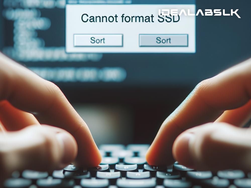 Fixing 'Cannot Format SSD' on Windows PCs