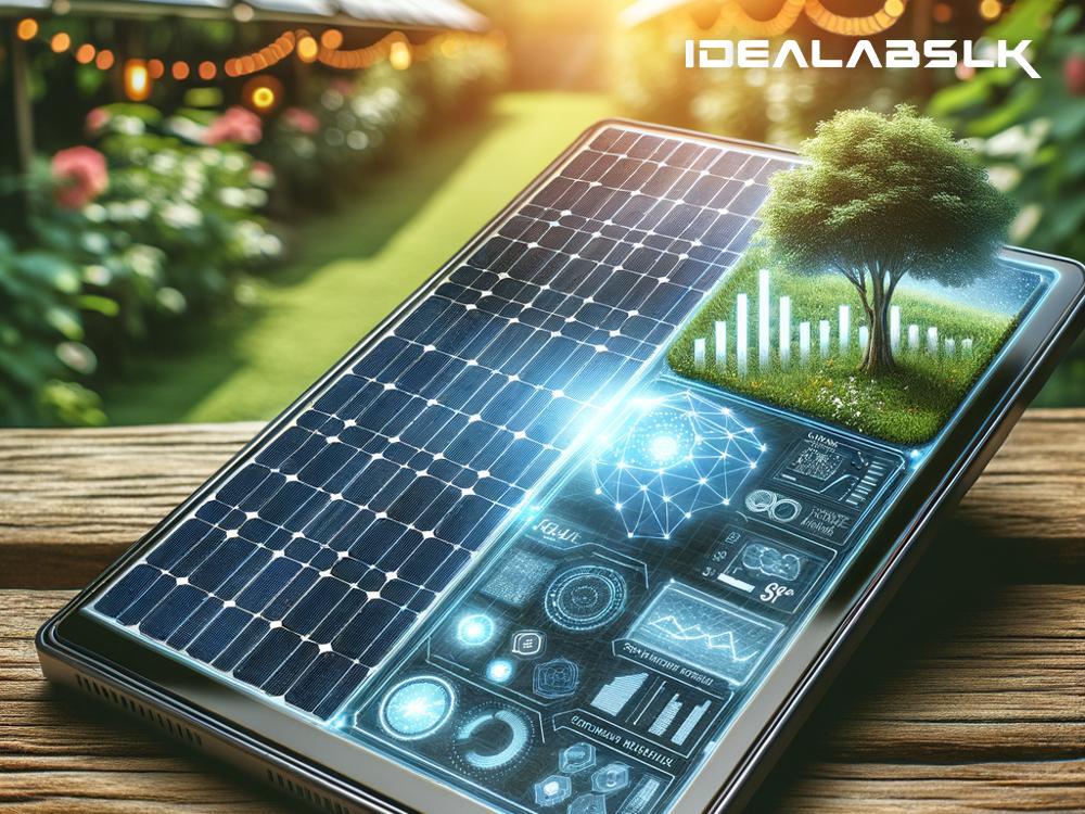 How AI Works in New Solar-Powered Gadgets for Energy Management