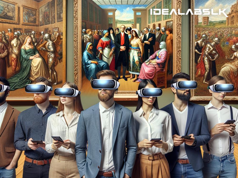 How Augmented Reality Works in Art Exhibits