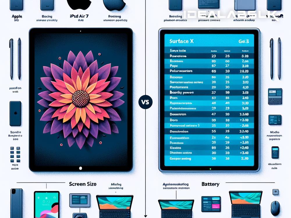 How iPad Air 7 Matches Up Against Microsoft Surface Pro X Gen 3