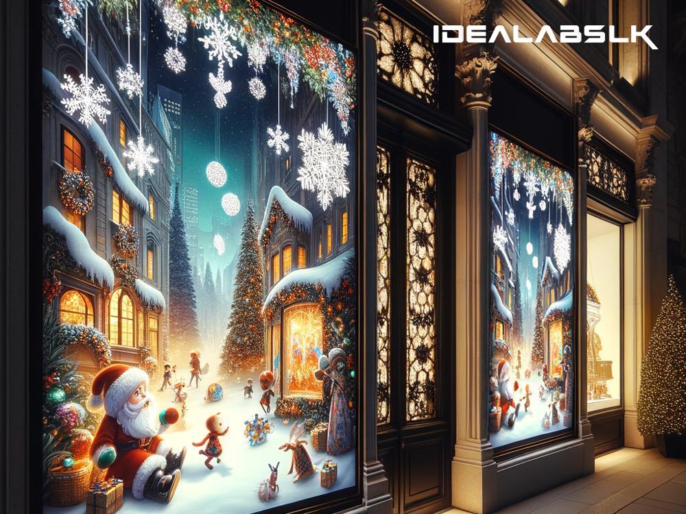 How Smart Displays Will Create Immersive Christmas Window Displays