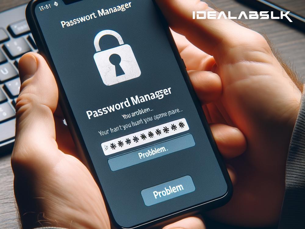 How to Fix 'Cannot Access Password Manager' on Phones