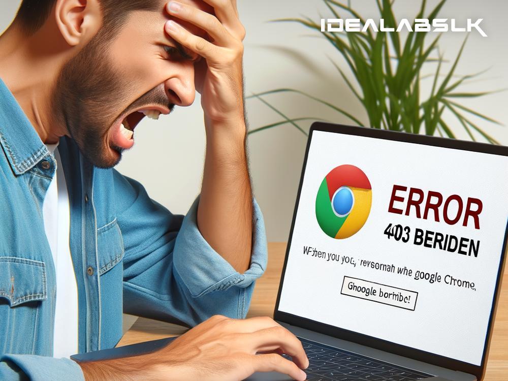 How to Fix 'Google Chrome Error 403 Forbidden'