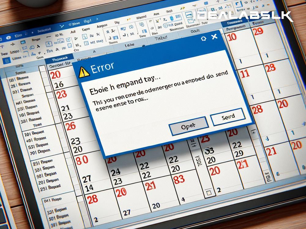 How to Fix 'Outlook Calendar Not Showing Events'