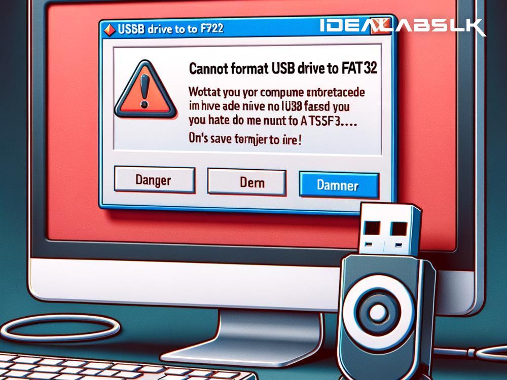 How to Resolve 'Cannot Format USB Drive to FAT32'