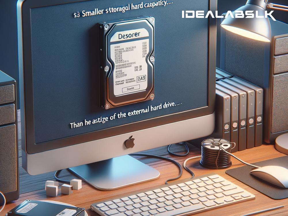 How to Resolve 'External Drive Shows Incorrect Capacity'