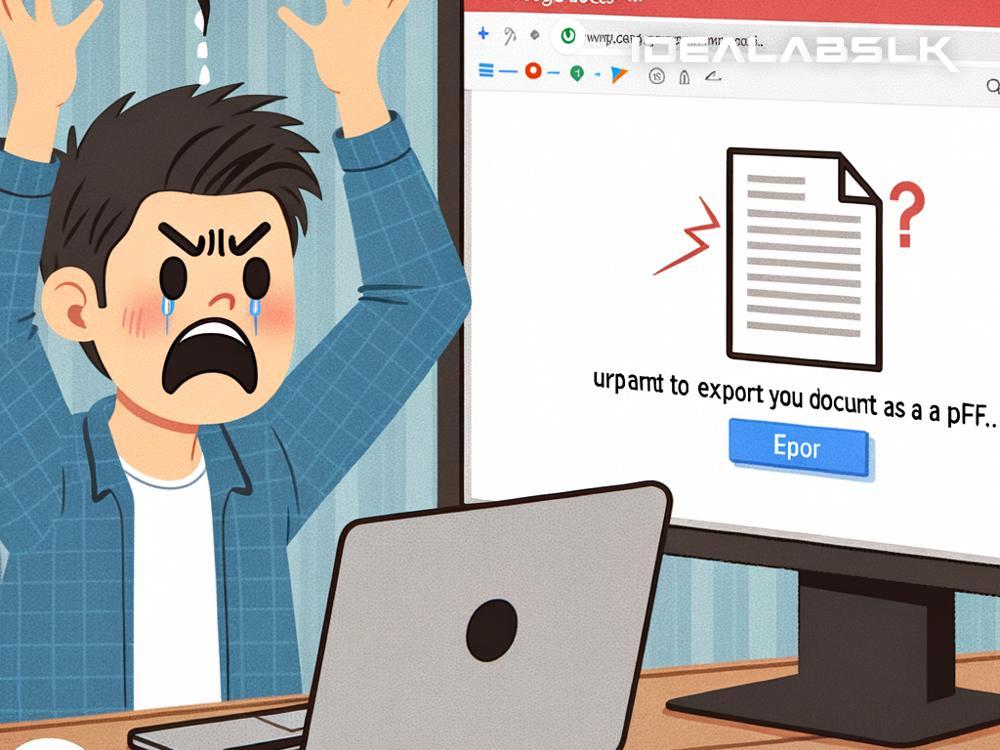 How to Resolve 'Google Docs Unable to Export as PDF'