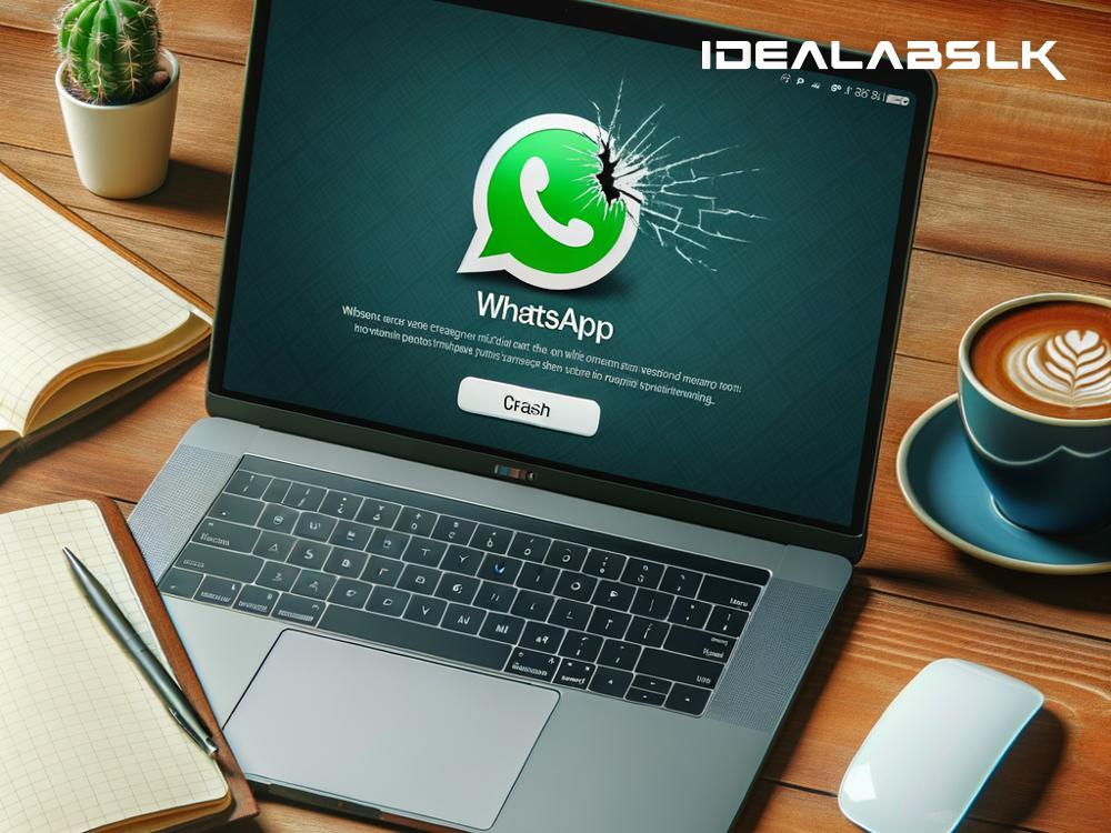 How to Solve 'WhatsApp Desktop App Crashing'