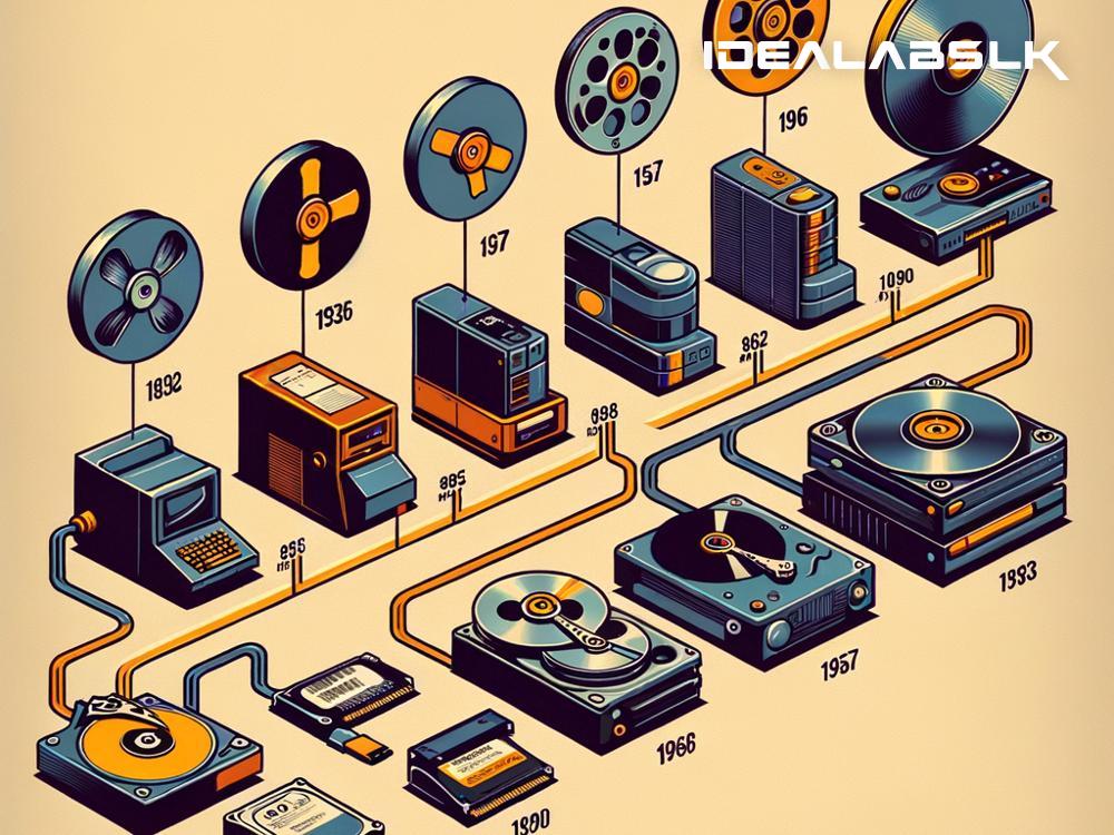 The Evolution of Data Storage: Magnetic Tape to SSD