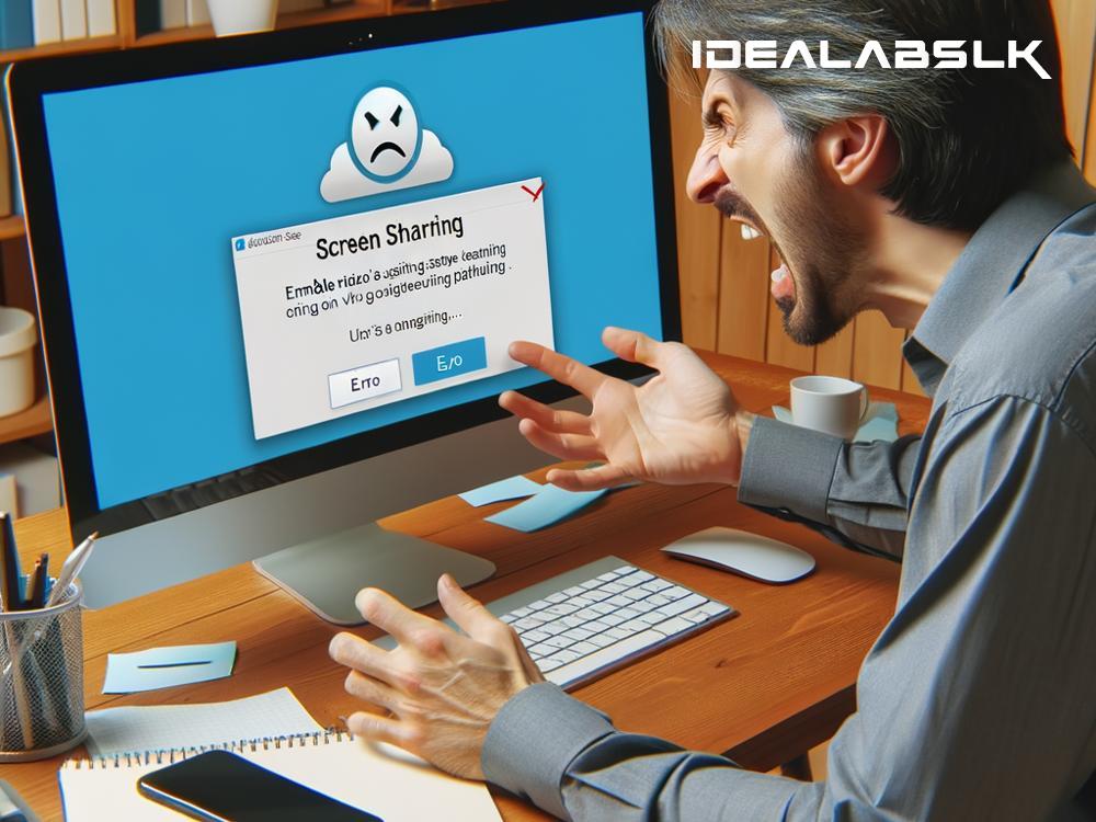 Troubleshooting 'Cannot Enable Screen Sharing on Zoom'