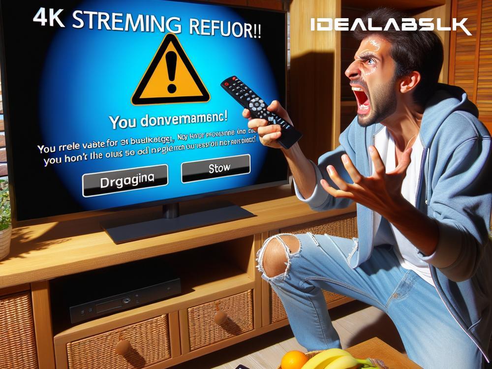 Troubleshooting 'Cannot Stream 4K Content on Smart TV'