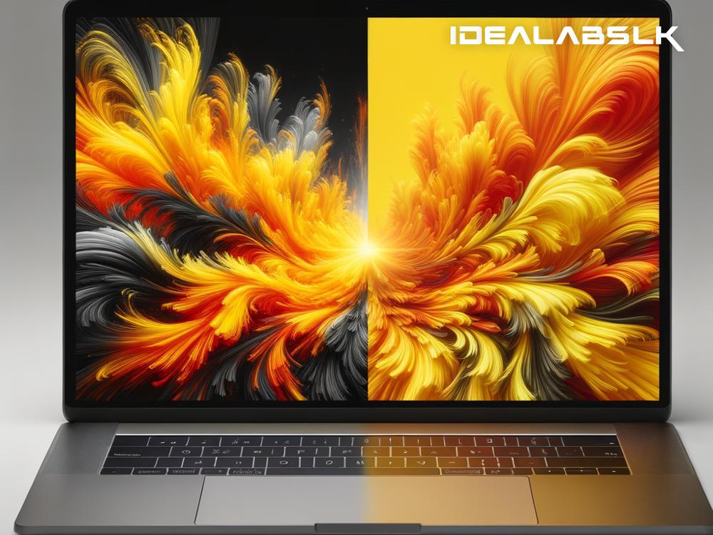 Why Your Laptop Screen Has a Yellow Tint