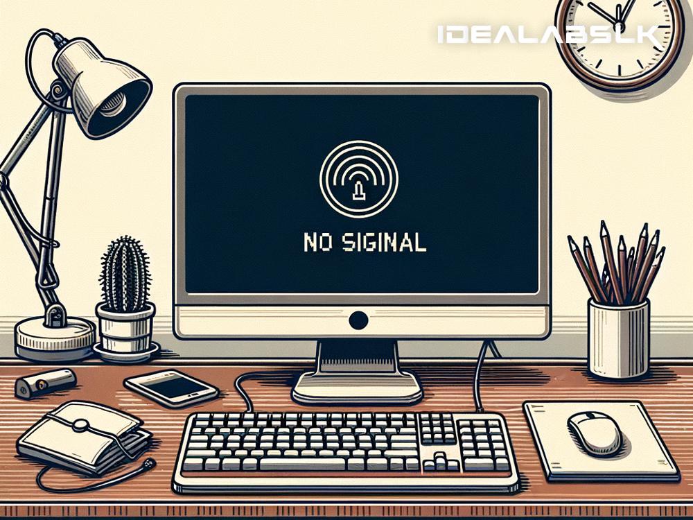 Why Your Monitor is Showing 'No Signal' and How to Fix It